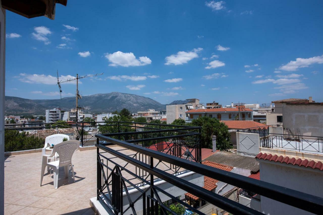 Top Floor Modern Studio In Central Koropi Apartamento Exterior foto